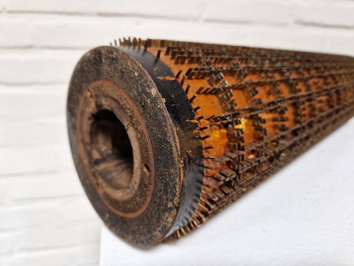 Kunstobject Antieke Industriële Rol, 1930 image 13