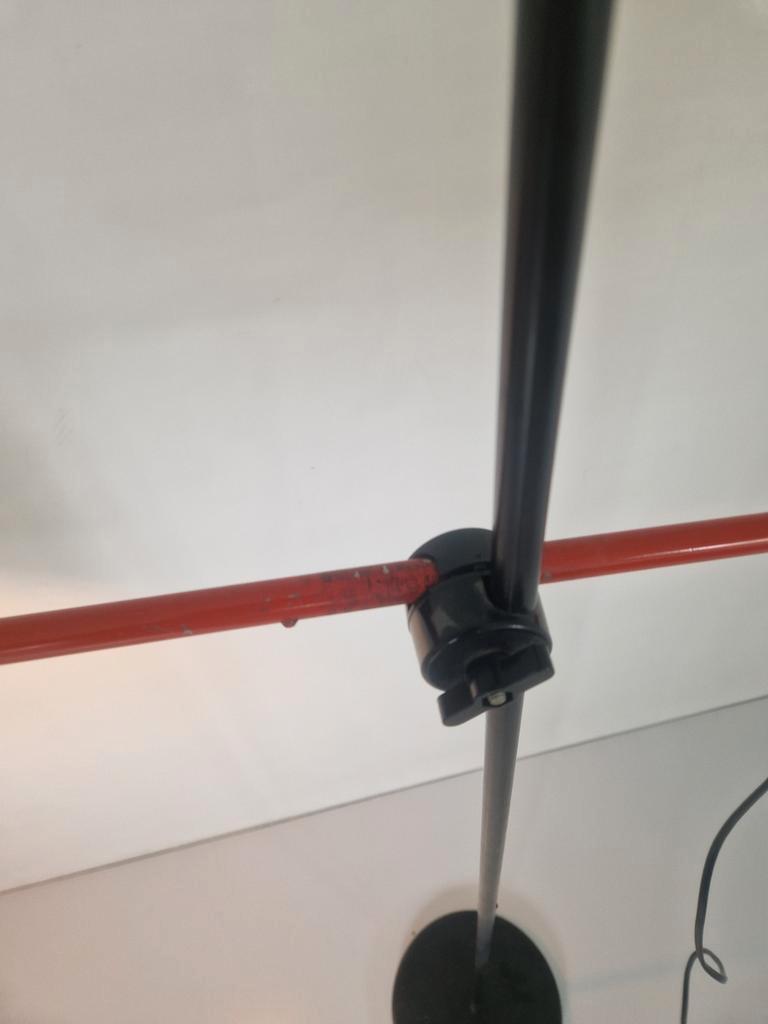 Vintage IKEA Hengellamp Design Rood. image 5