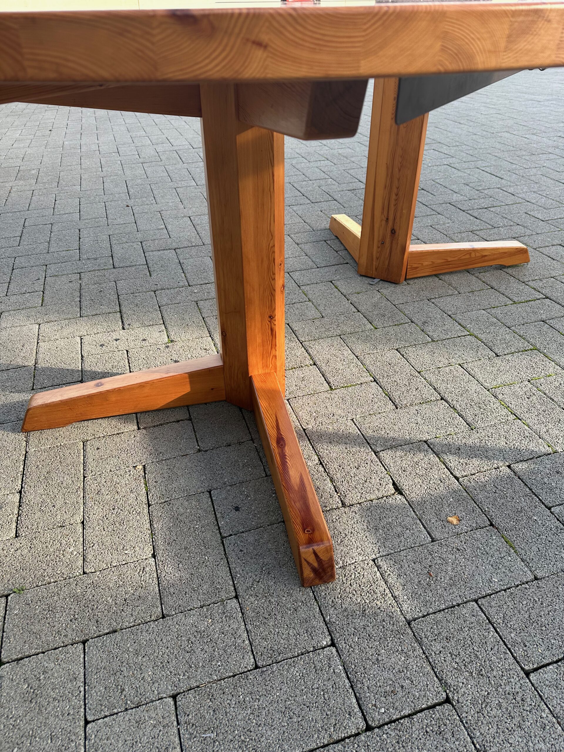 Vintage Eetkamerset – 6 Stoelen En Verstelbare Tafel image 13