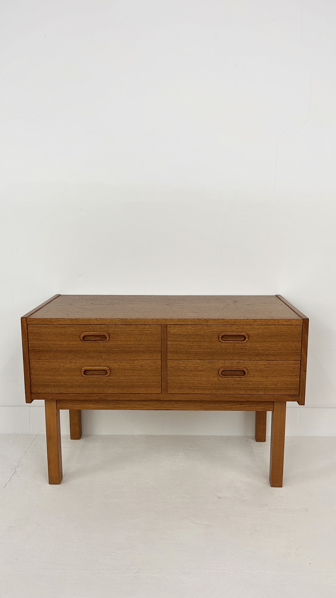 Scandinavisch Vintage Teak Fineren Ladekast Renal image 10