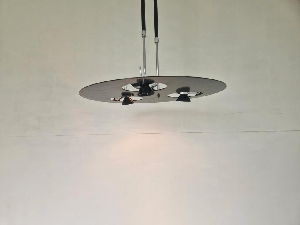 Zeldzame Dijkstra Postmoderne Vintage Triple Spot Lamp. image 6