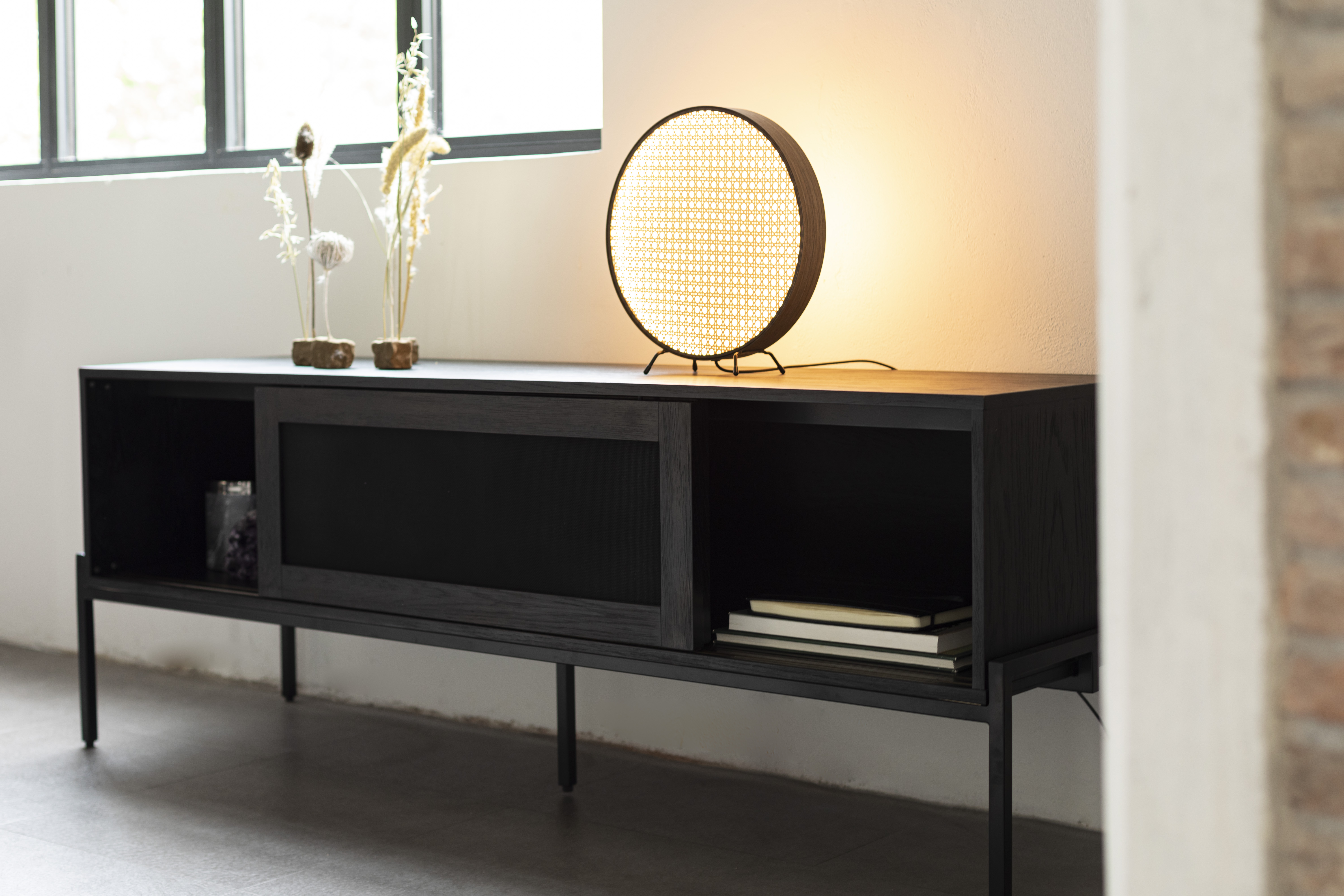Zuiver Hardy Dressoir Zwart Eiken image 14