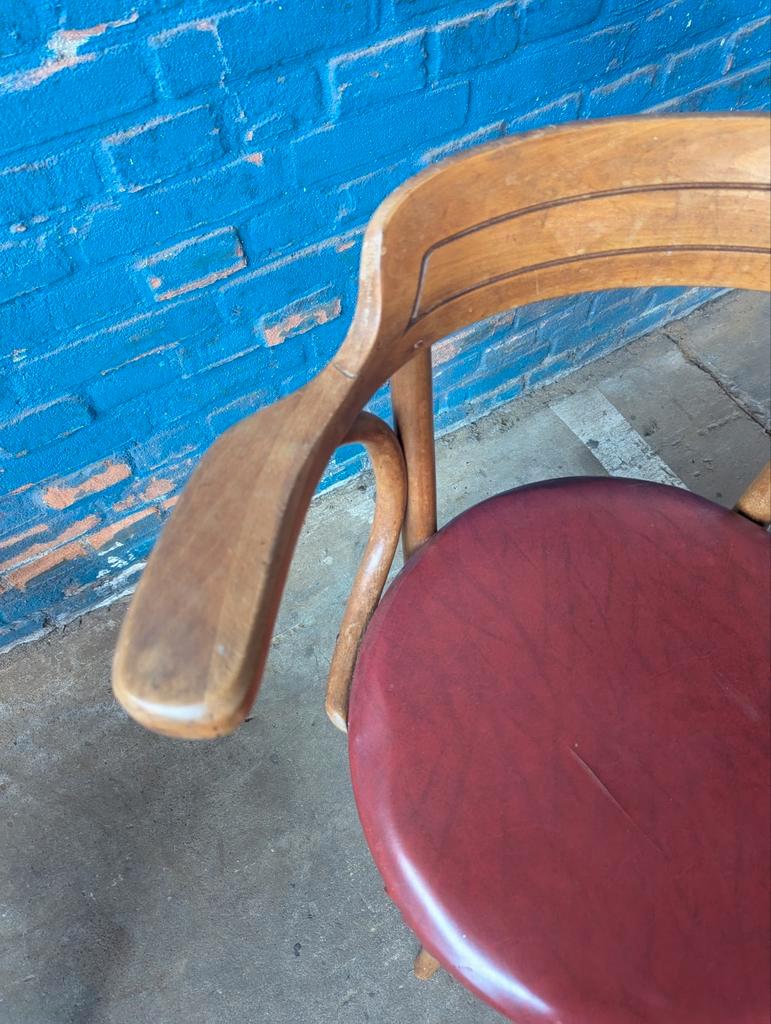 2 Art Nouveau Bentwood Chairs Thonet Stijl image 11