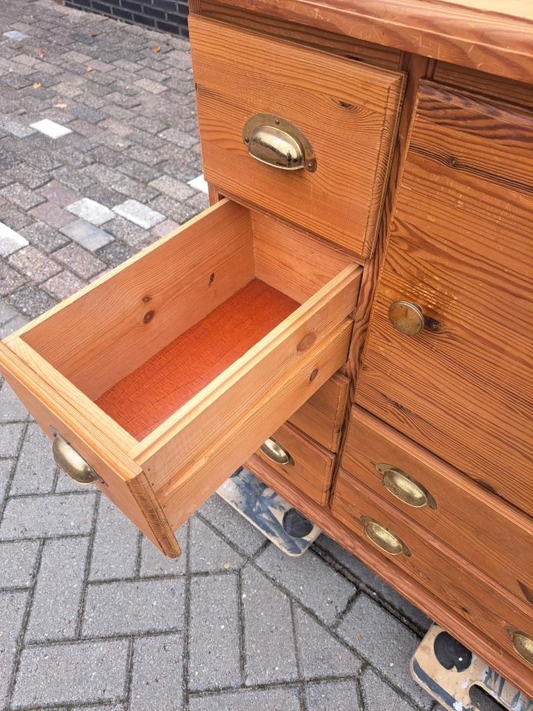 Hand Gemaakte Grenen Ladekast image 13