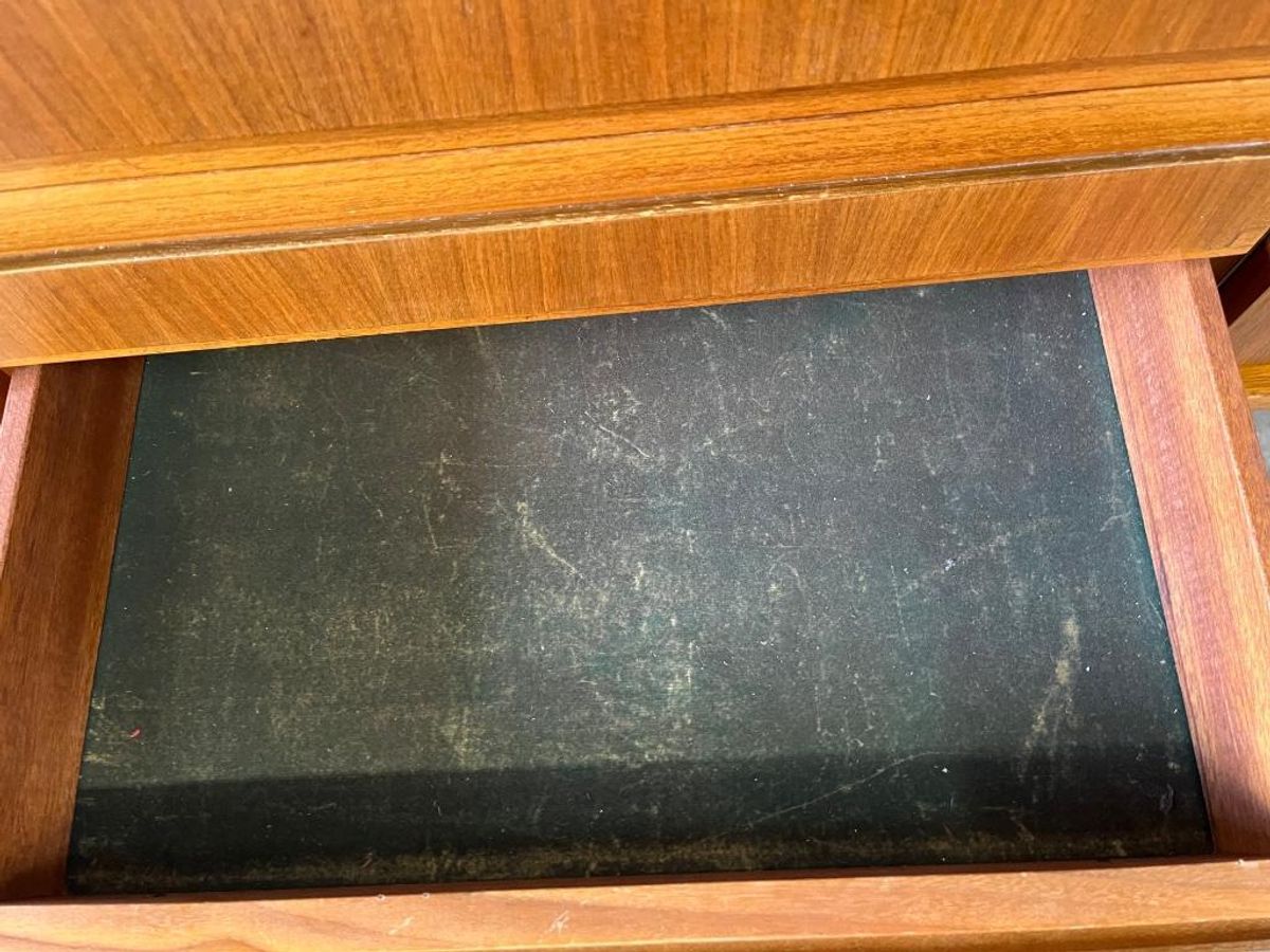 Vintage Xl Houten Dressoir / Buffetkast / Commode image 15