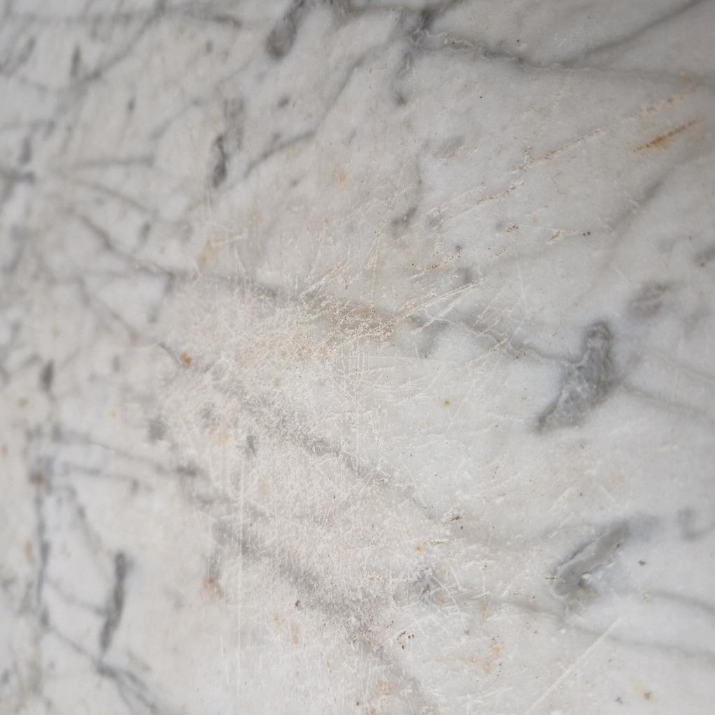 Antieke Wastafel Kast Nachtkastje Met Marmer Plaat Vintage image 7