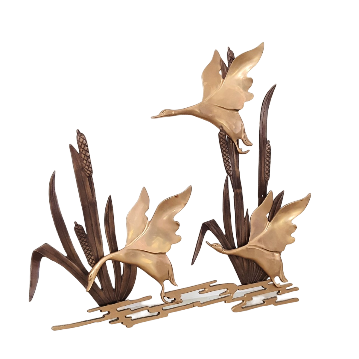 Ng19 – Bijan Bahar – Brass Sculpture – Birds image 2