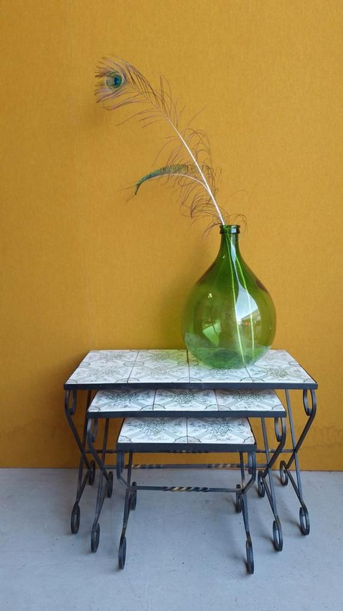 Vintage Design Trolley Verrijdbaar Bijzettafeltje Tafeltje image 18