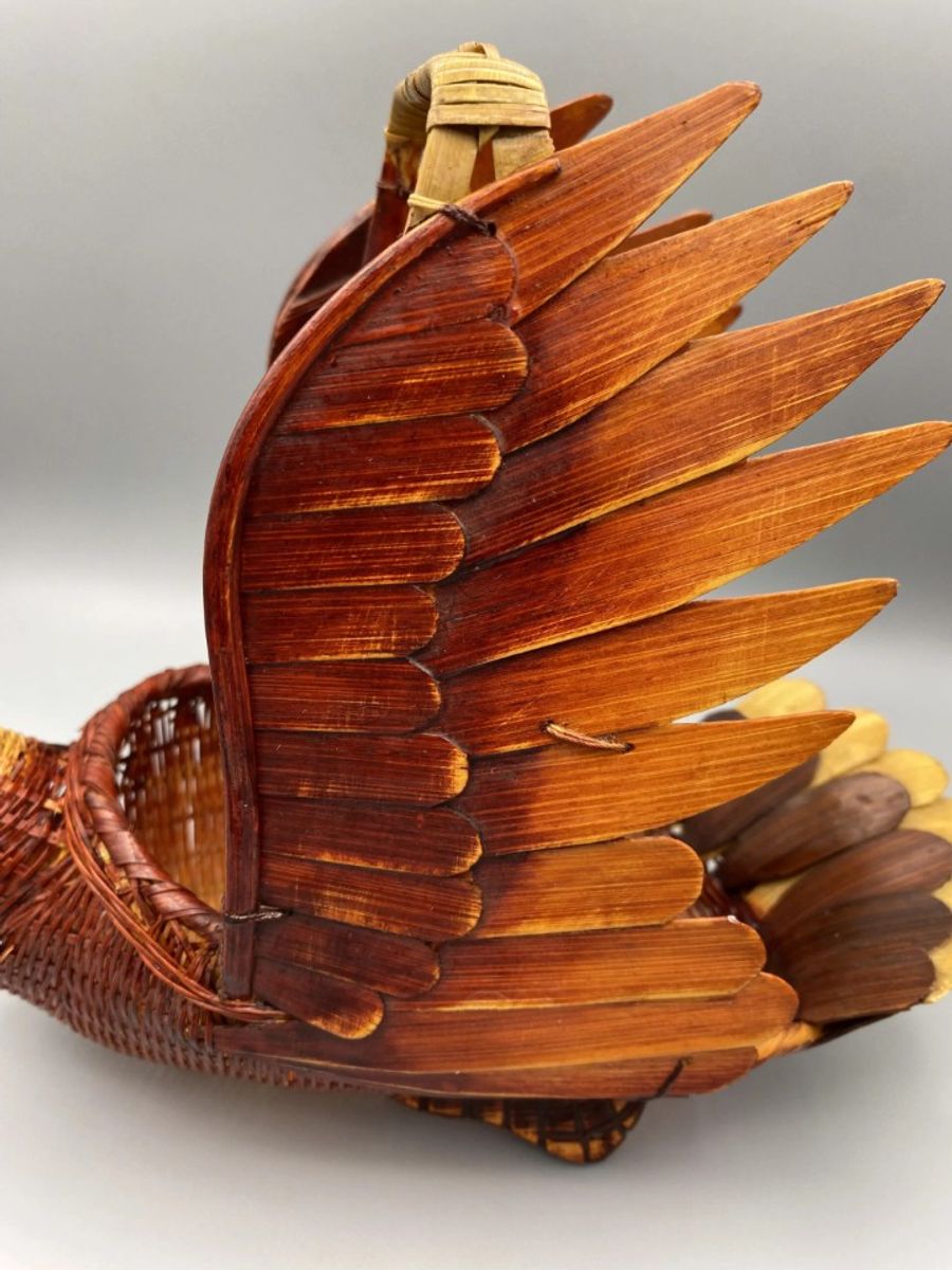 Rotan Eend Decoratie Mand image 6