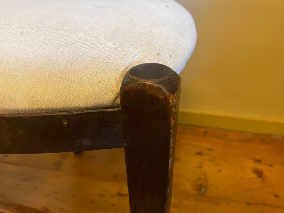 2 X Directoire Stoelen Frans Antiek image 9