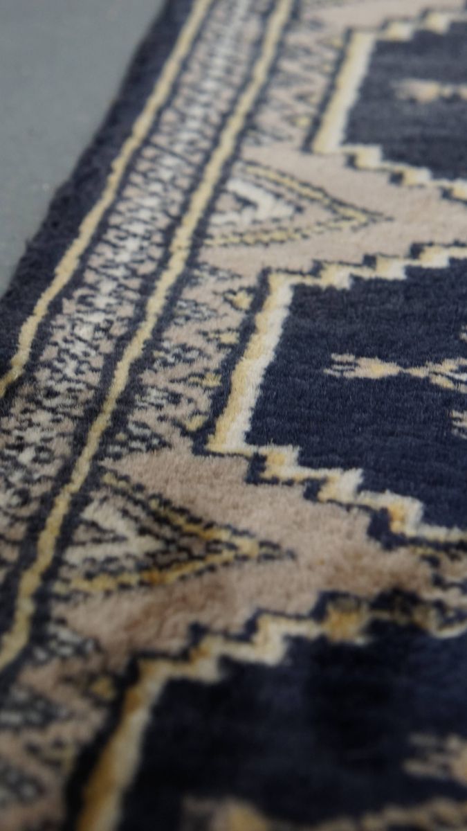 Leuk, Subtiel Sierkleedje/ Loper Met Blauw En Beige Tinten 71x32cm image 4