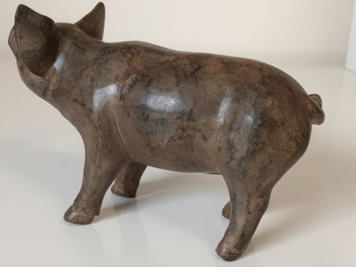 Bronzen Cochon Màle Pierre Chenet image 6