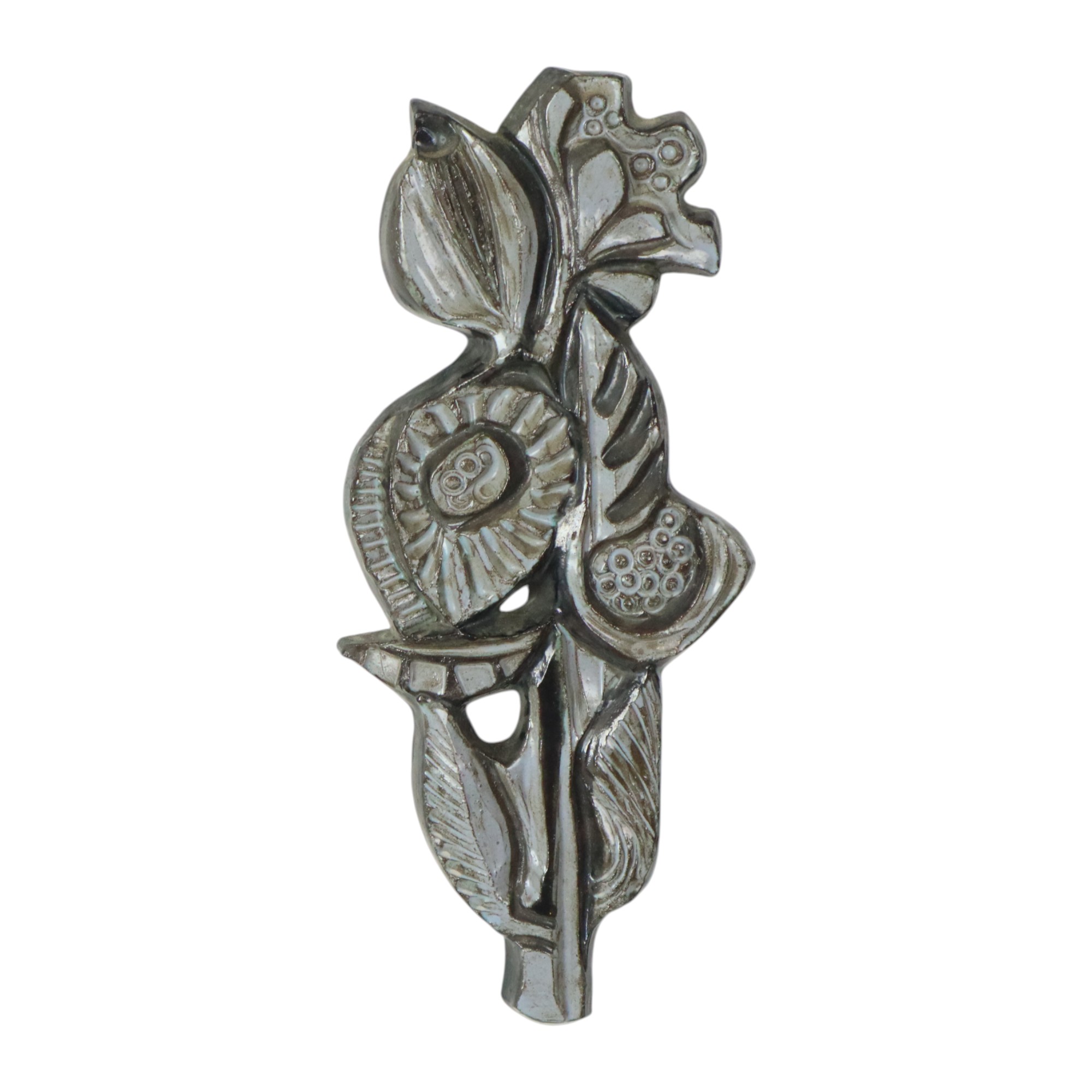 Bloemen Kunstwerk Bas Reliëf Paul Vermeire Perignem image 2