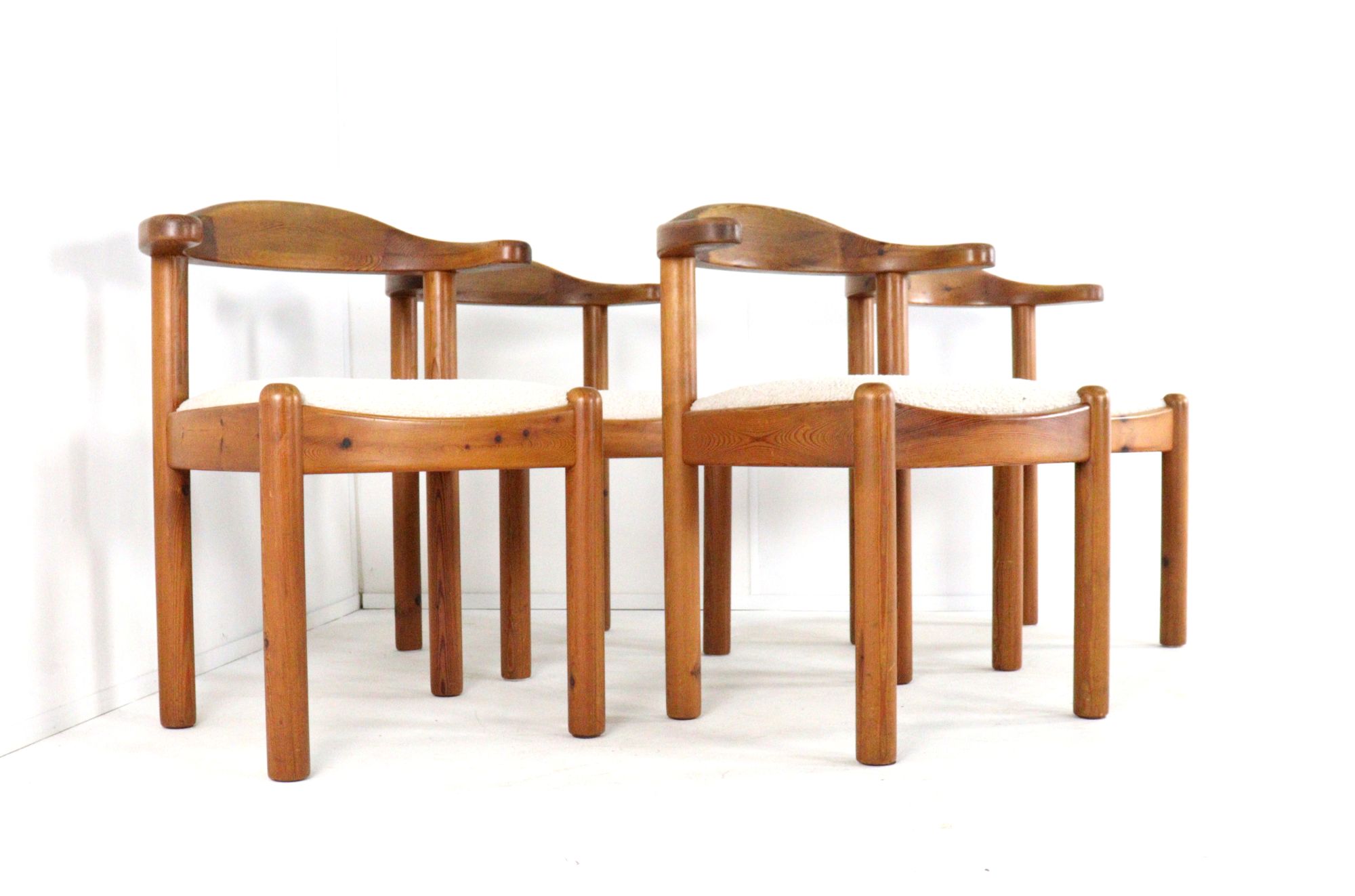 Set 4 Vamdrup Stoelen Eetkamerstoelen Deens Vintage Gestoffeerd image 4
