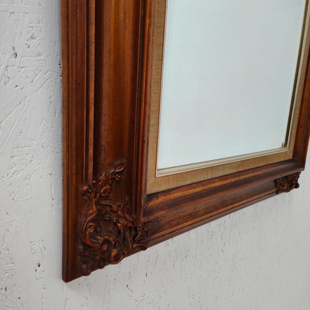 Grote Vintage Hollywood Regency Barok Rococo Spiegel image 6