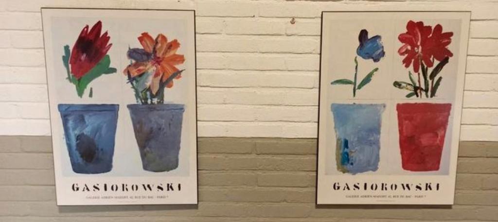 2 X Gerard Gasiorowski Franse Tentoonstellingsposter P/p/s image 15