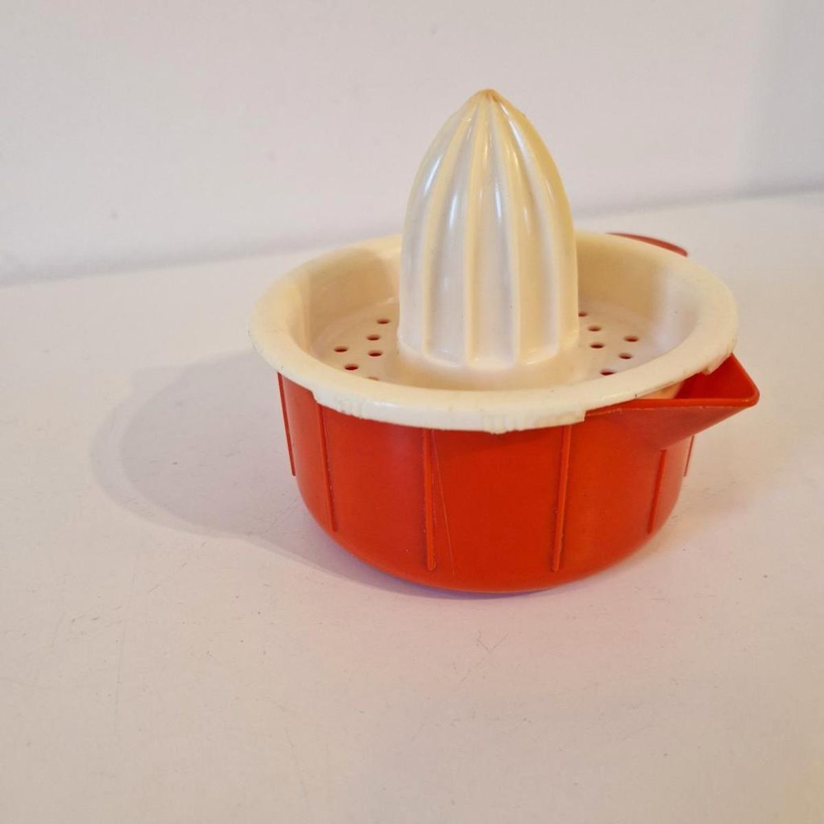 50's Sinaasappel Pers Oranje Offwhite Creme image 3