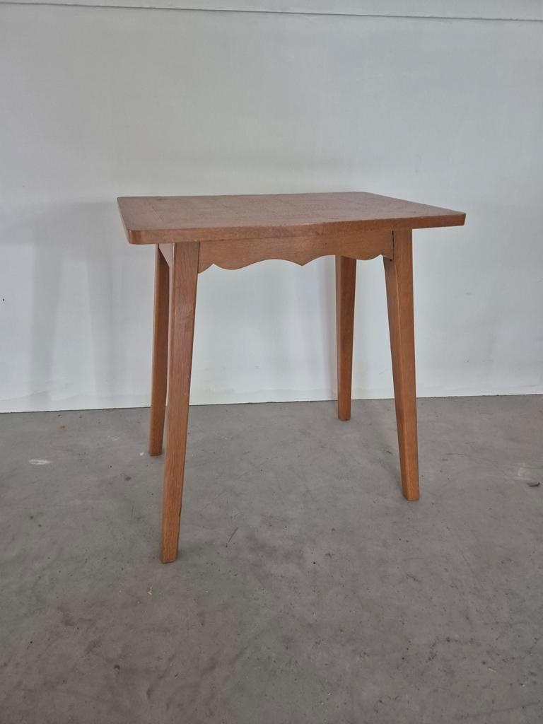 Vintage Tafel Met Ingelegd Blad image 2
