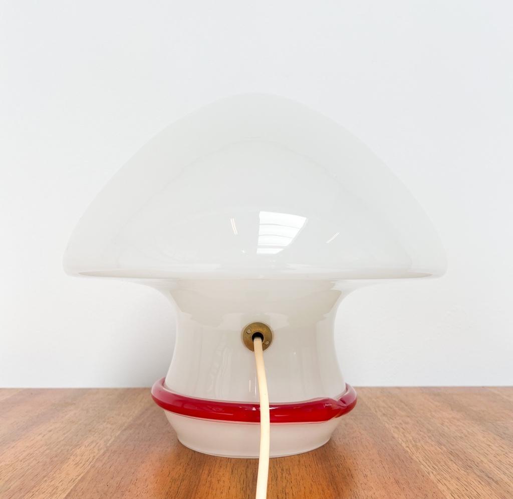 Muranoglazen Mushroom Tafellamp Van De Majo, 1970's image 7