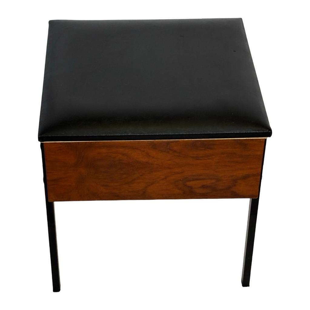 Vintage Tafel Kastje Pastoe Stijl Bijzettafeltje Jaren 60 image 15