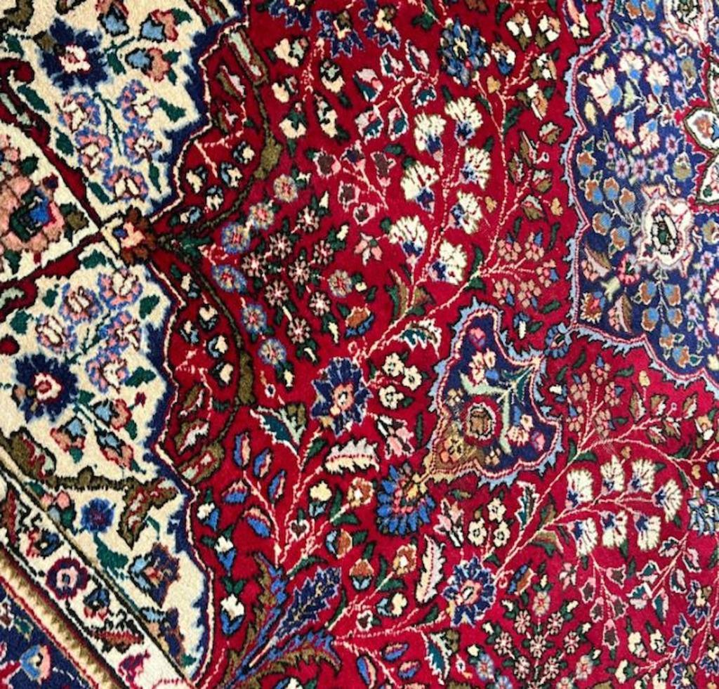 Uniek Handgeknoopt Perzisch Vloerkleed Uit Meshad 310x205cm image 11