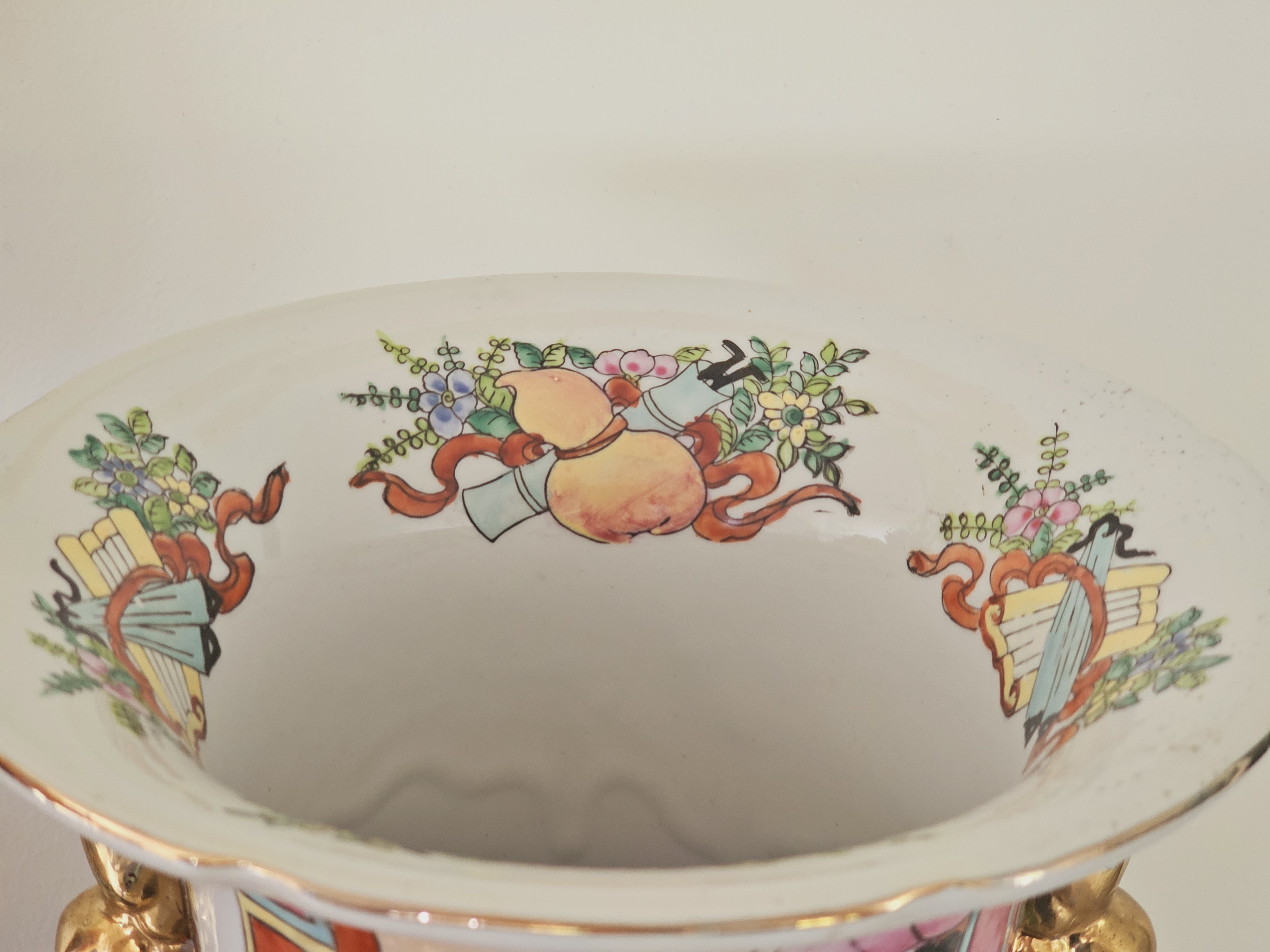 Aziatische Vazen Groot Model 46cm Kleurrijk, Set Chinese Vaas. image 13