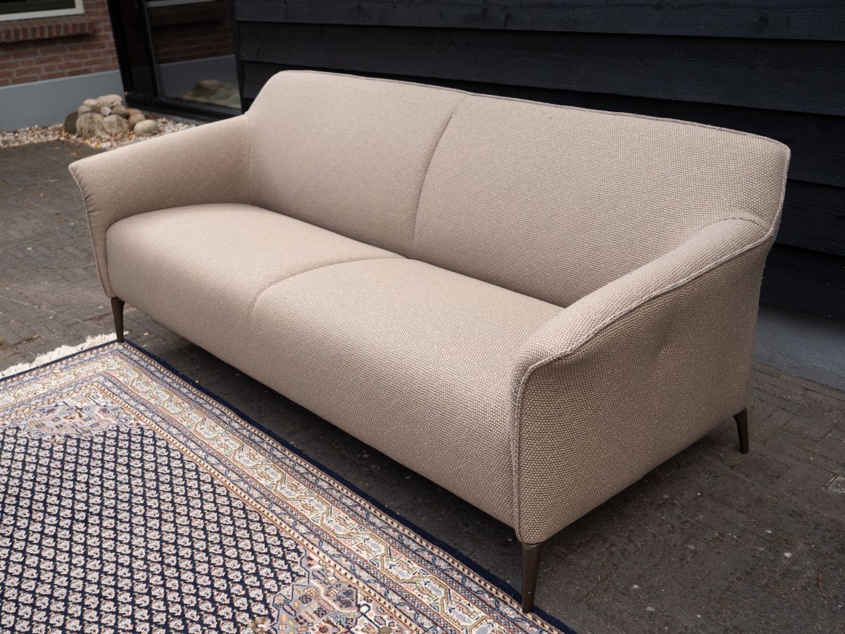 Leolux Mayon | 3-zits Designer Bank | Groen, Beige, Gemeleerd image 7