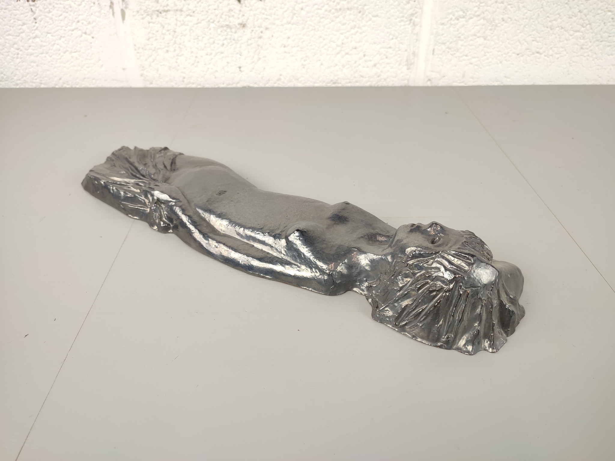 Vintage Keramiek Wanddecoratie Dame image 7