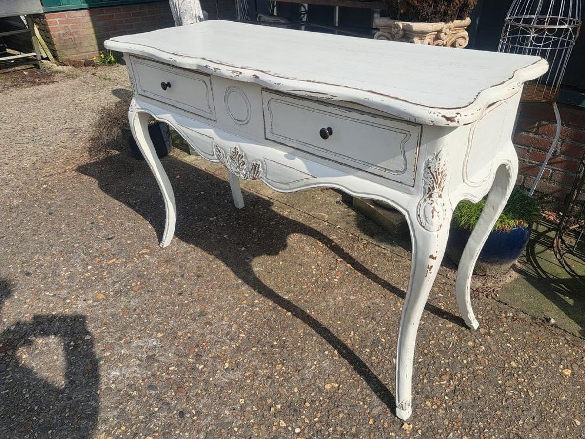 Geleefde Landelijk Sidetable, Wandtafel, Console image 3