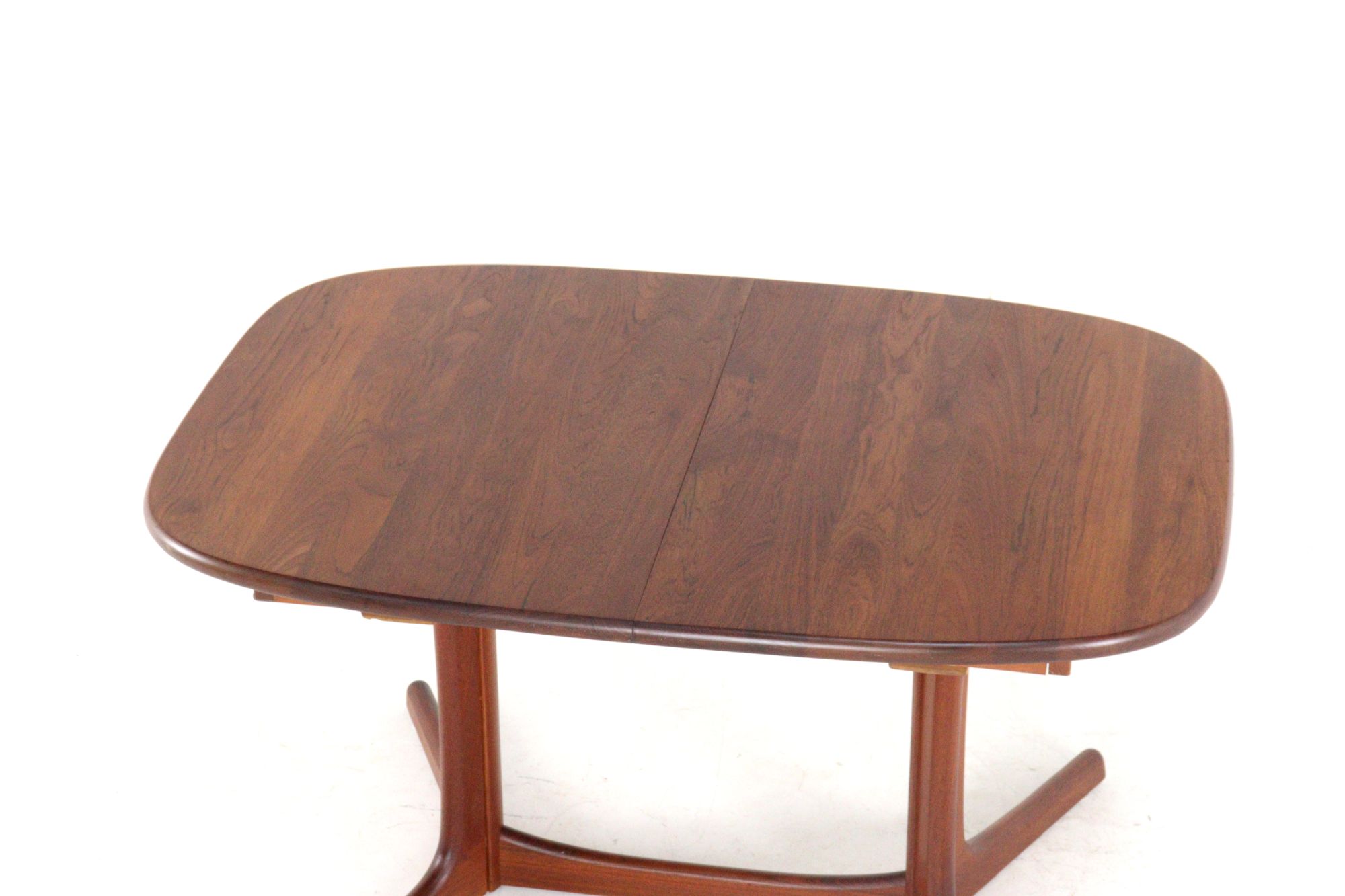 Ovalen 2x Verlengbare Eettafel Massief Teak Deens image 11
