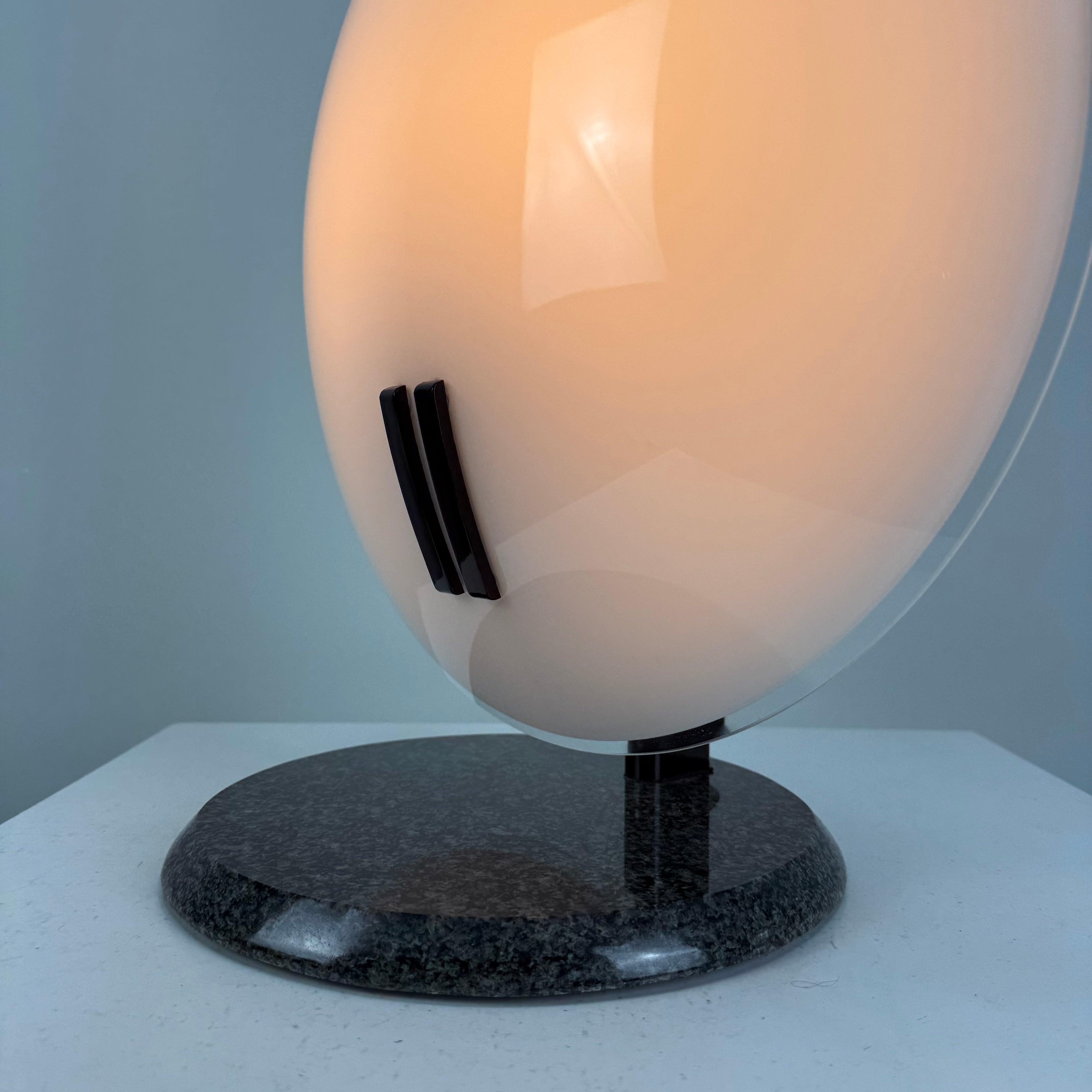 Table Lamp Perla By Bruno Gecchelin For Oluce, 1980 image 5