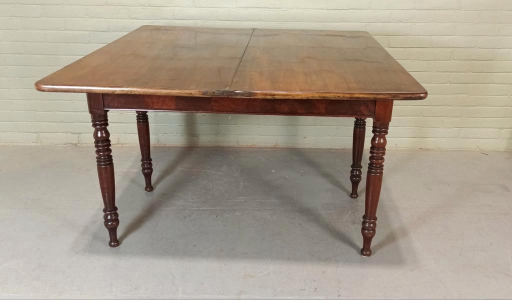 Vintage Antieke Uitschuifbare Tafel, Karttafel image 2