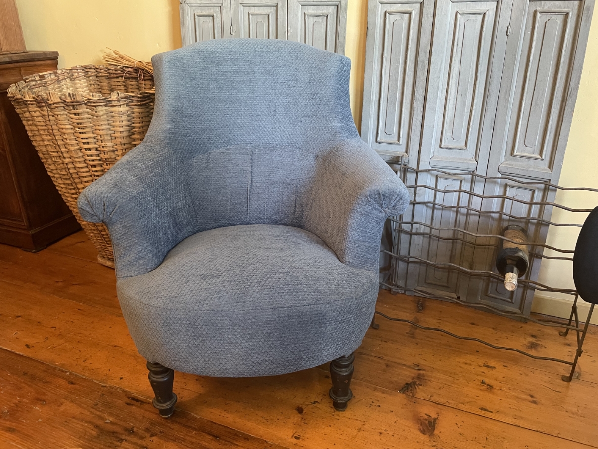 Fauteuil Damesstoel Stoel Biedermeier 1880 Frans Antiek image 9