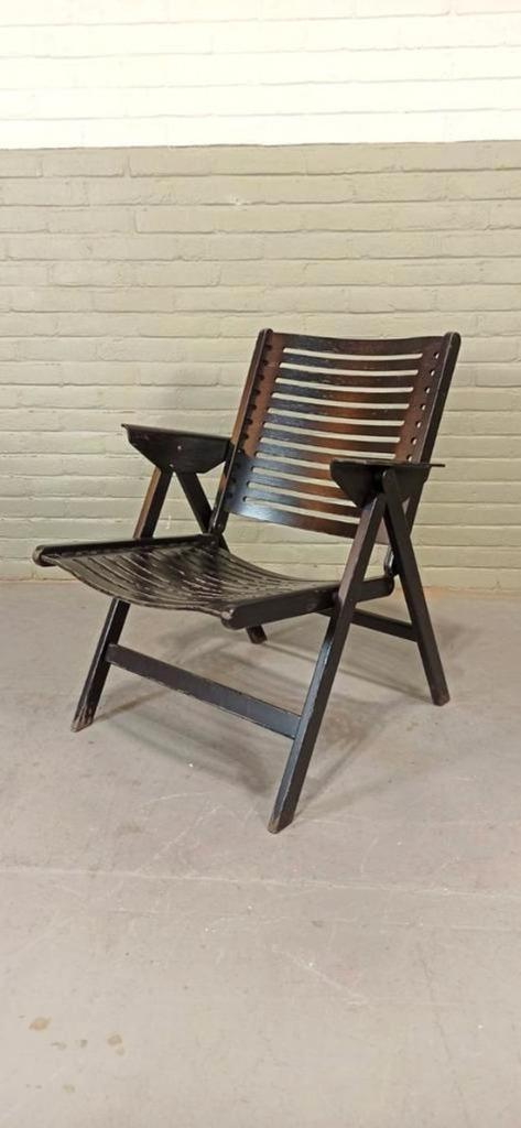 Vintage Mid Century Rex Klapstoel, Design Niko Kralj image 9