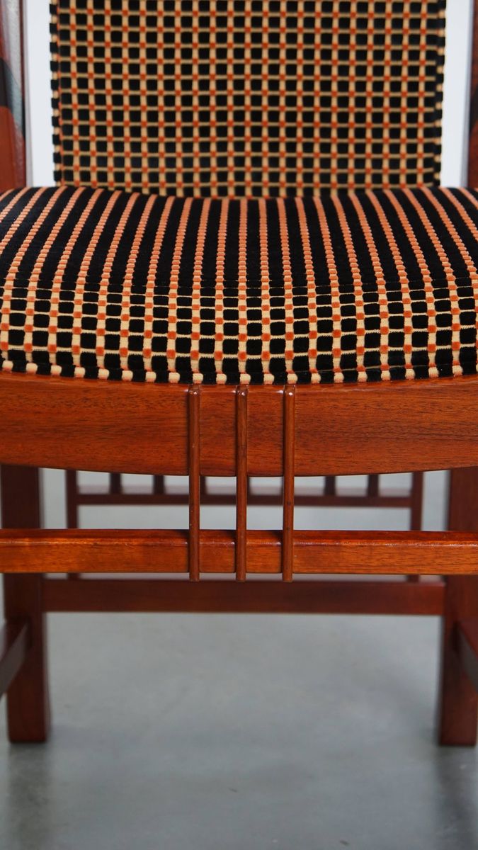 Mooie Luxe Schuitema Art Deco Eetkamer/ Bijzetstoel Uit De Decoforma Serie image 15