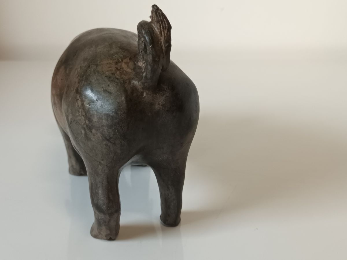 Bronzen Cochon Femelle Pierre Chenet image 4