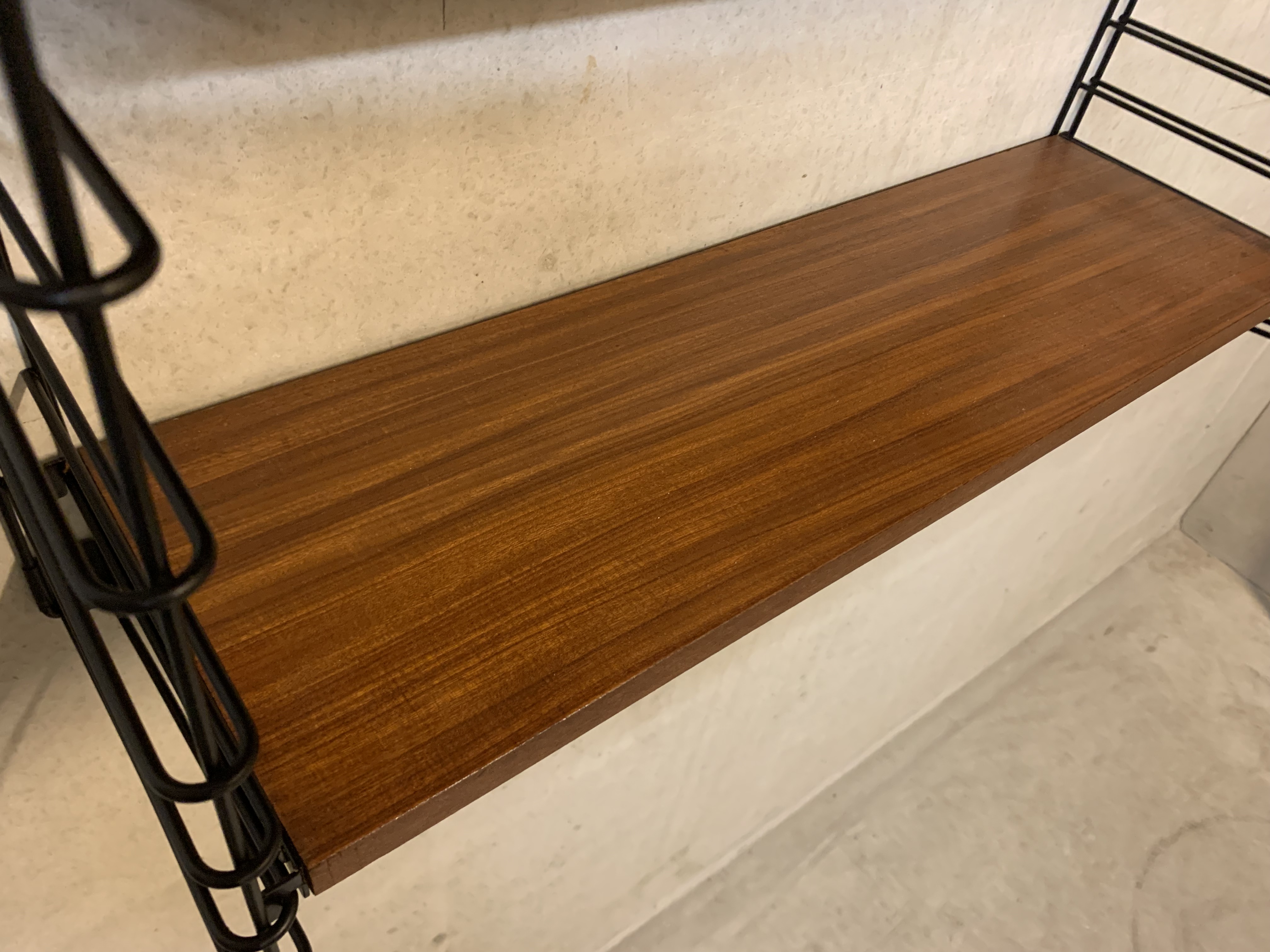 Tomado Wandrek Metaal En Teak Jaren 60. image 10