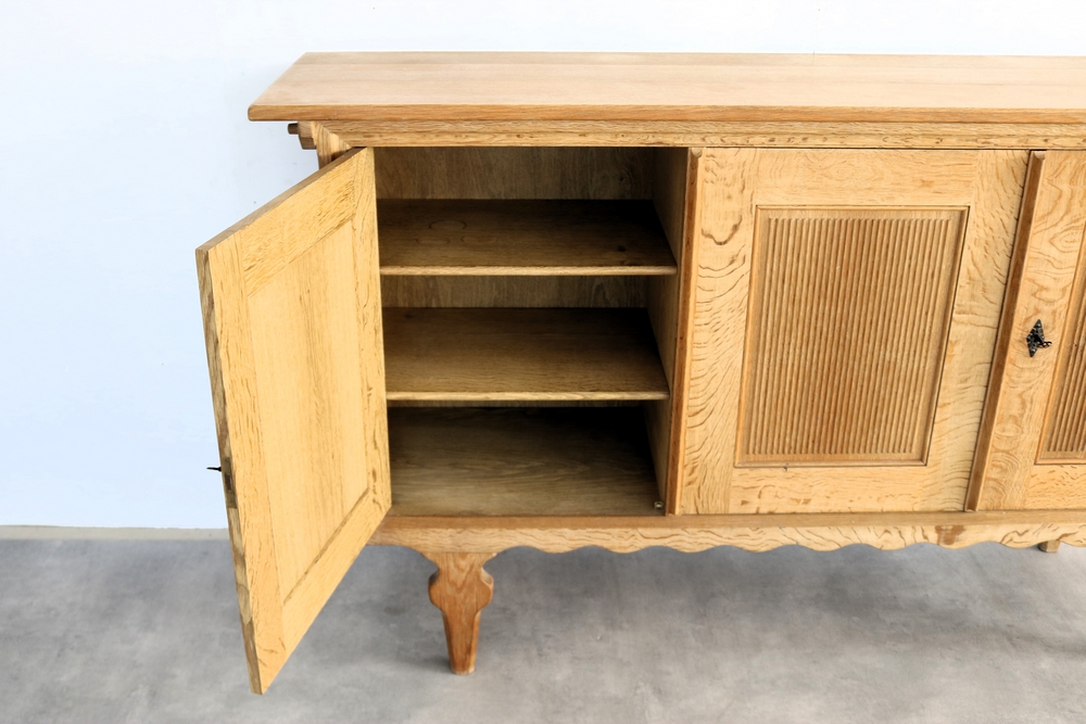 Vintage Highboard | Wandkast | Brutalist | Jaren 60 | Deens image 8