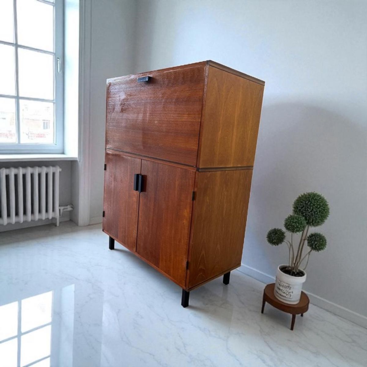 Vintage Kast / Secretaire / Barkast Pastoe Made To Measure image 2