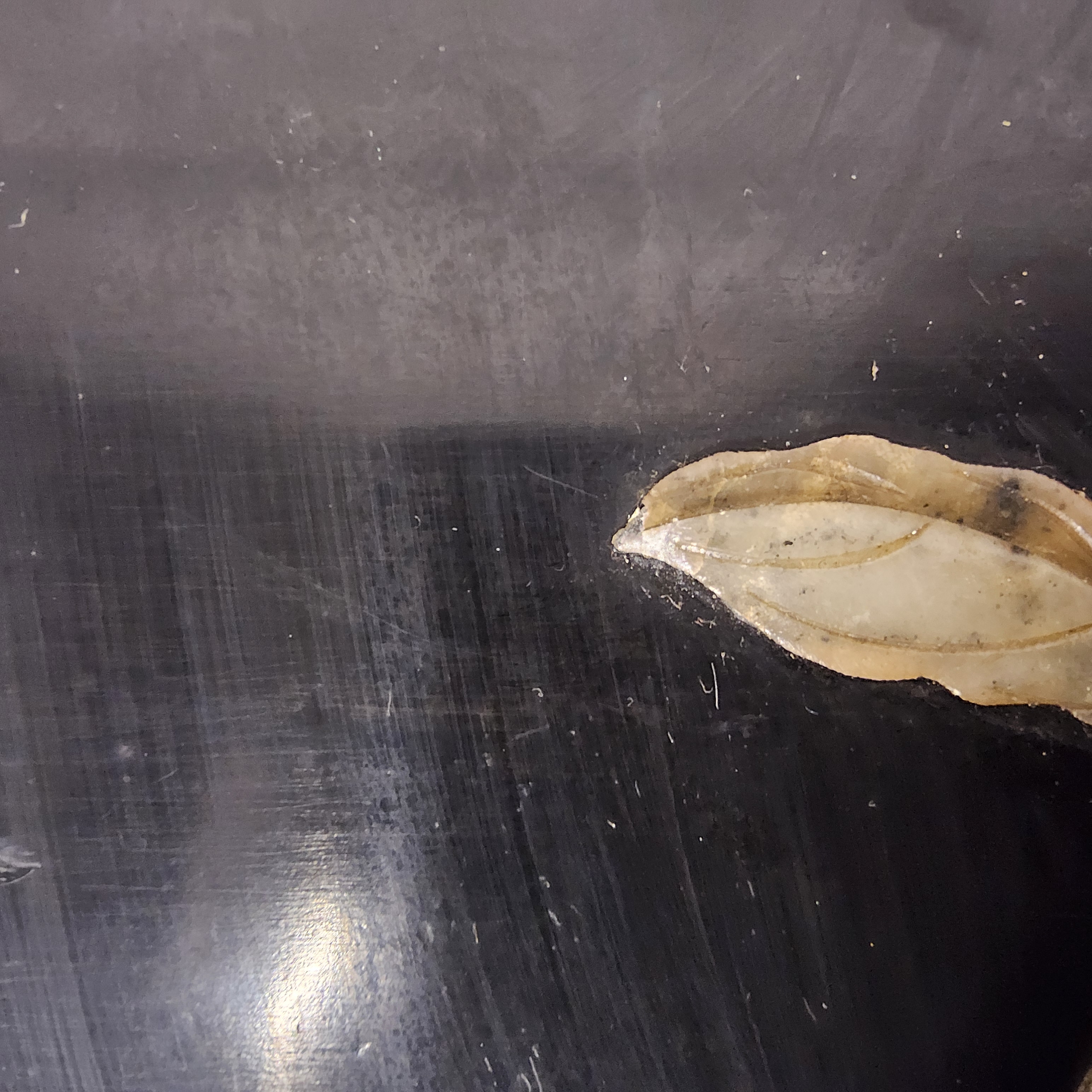 Vintage Chinese Lakkast Vogels Bloemen (speksteen) Bohemian Kast / Oosterse Kast / Aziatische Kast image 19