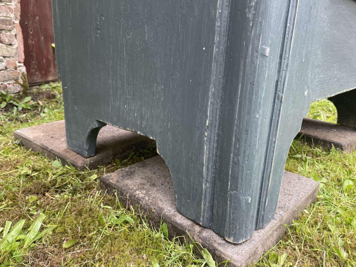 Imposante 18e Eeuwse Kast Garderobekast Keukenkast 240 Cm.frans image 9