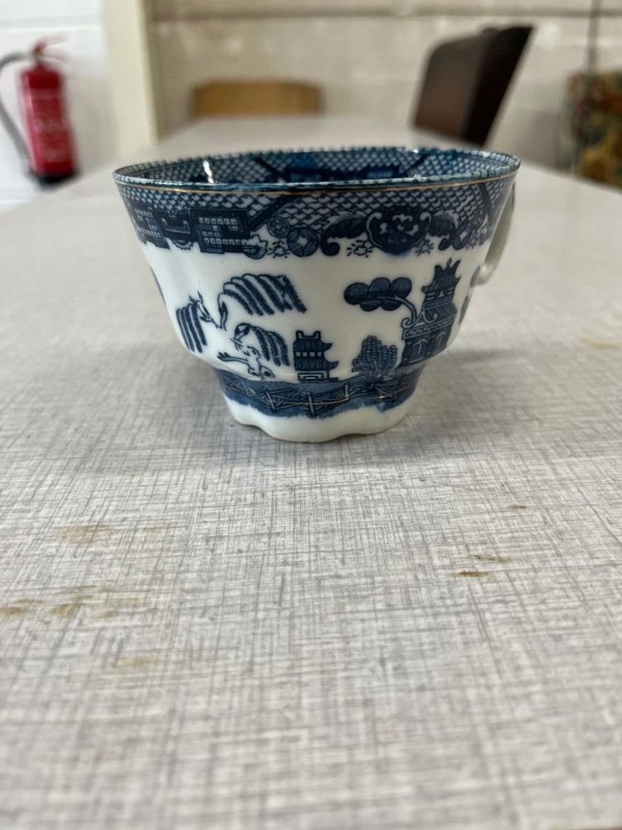 Vintage Compleet 12delig Koffieservies In Old Willow Stijl image 12