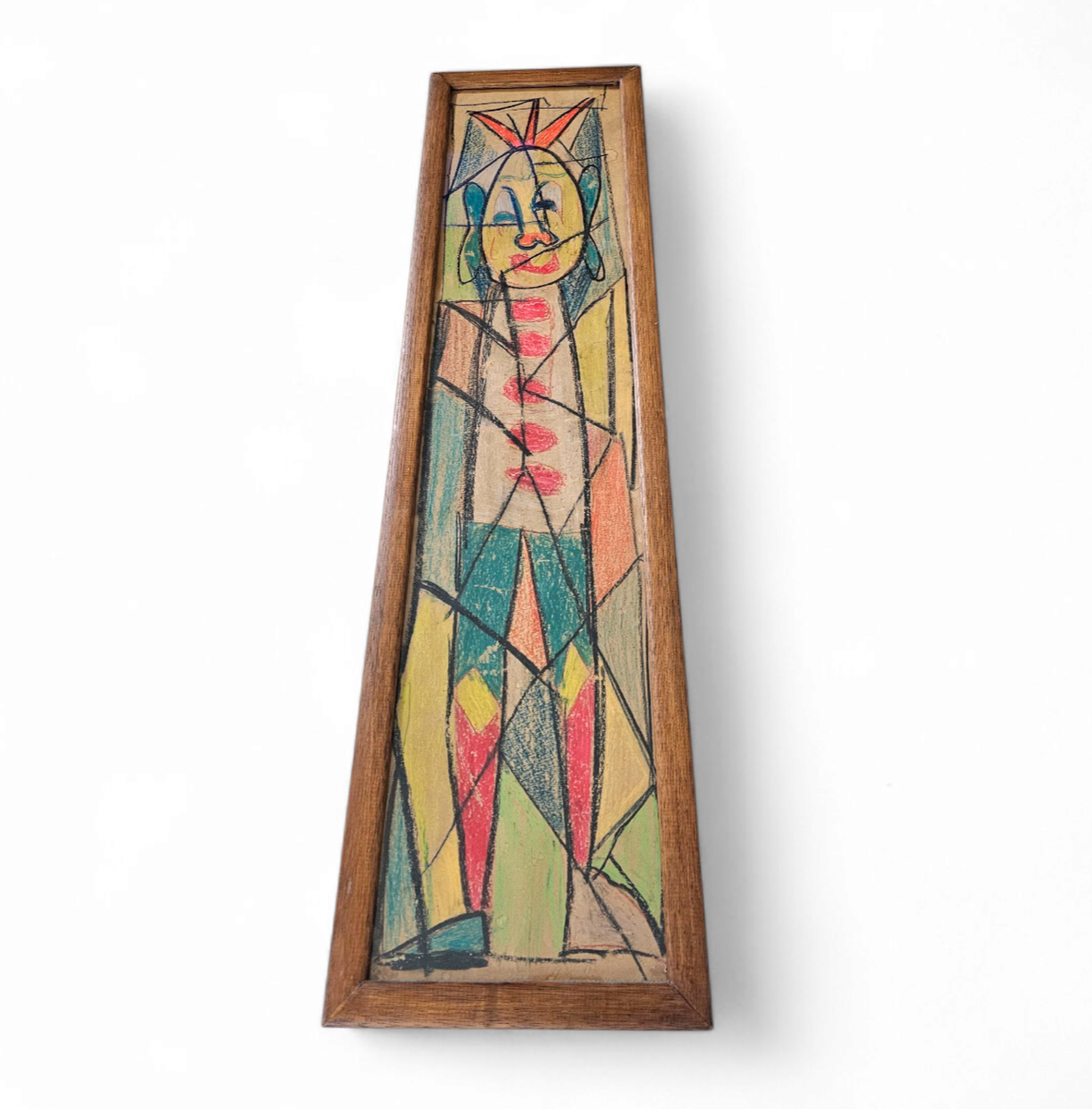 Chalk Drawing / 1960s / Height 80 Cm image 4