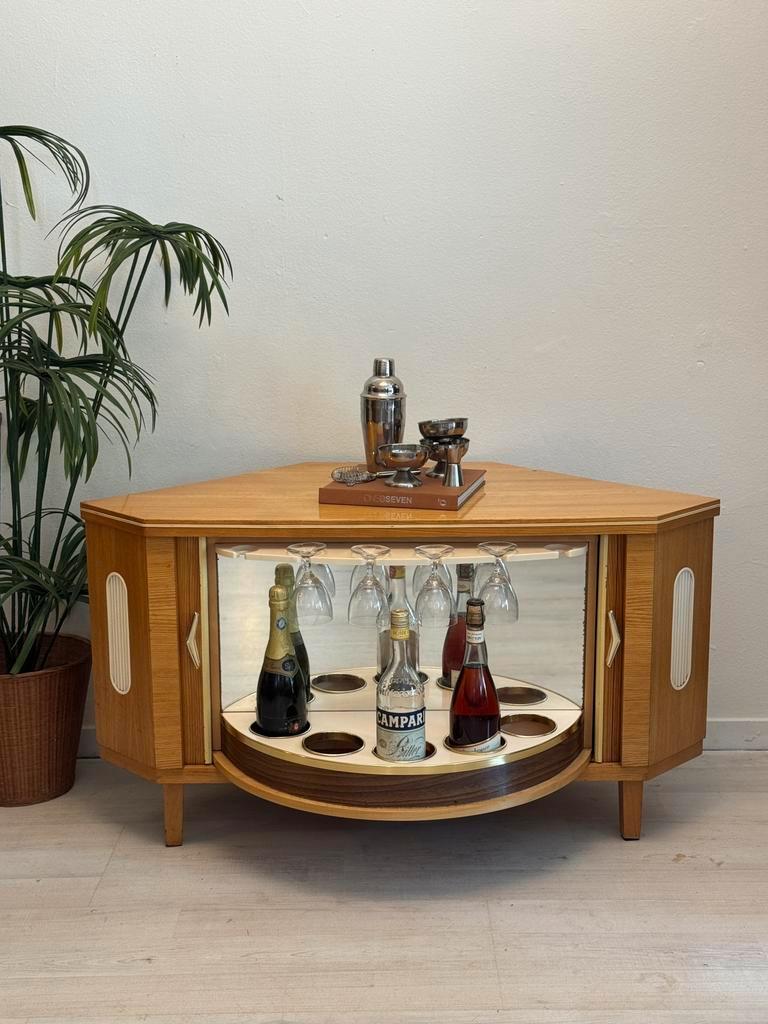Vintage ‘speakeasy’ Barkastje Minibar Jaren ‘60 image 6