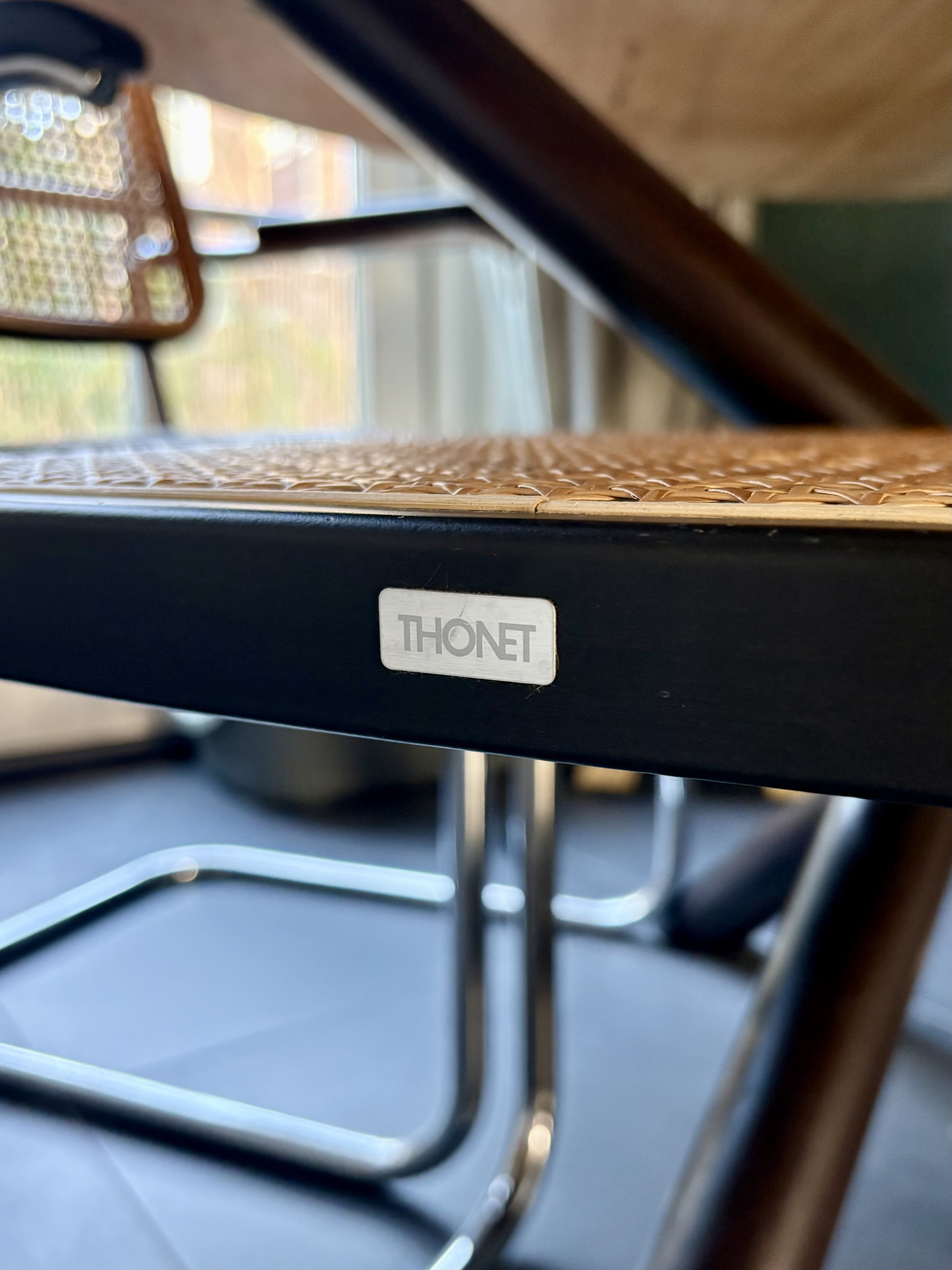 Originele Thonet S 32 V Sledestoel Door Marcel Breuer image 7