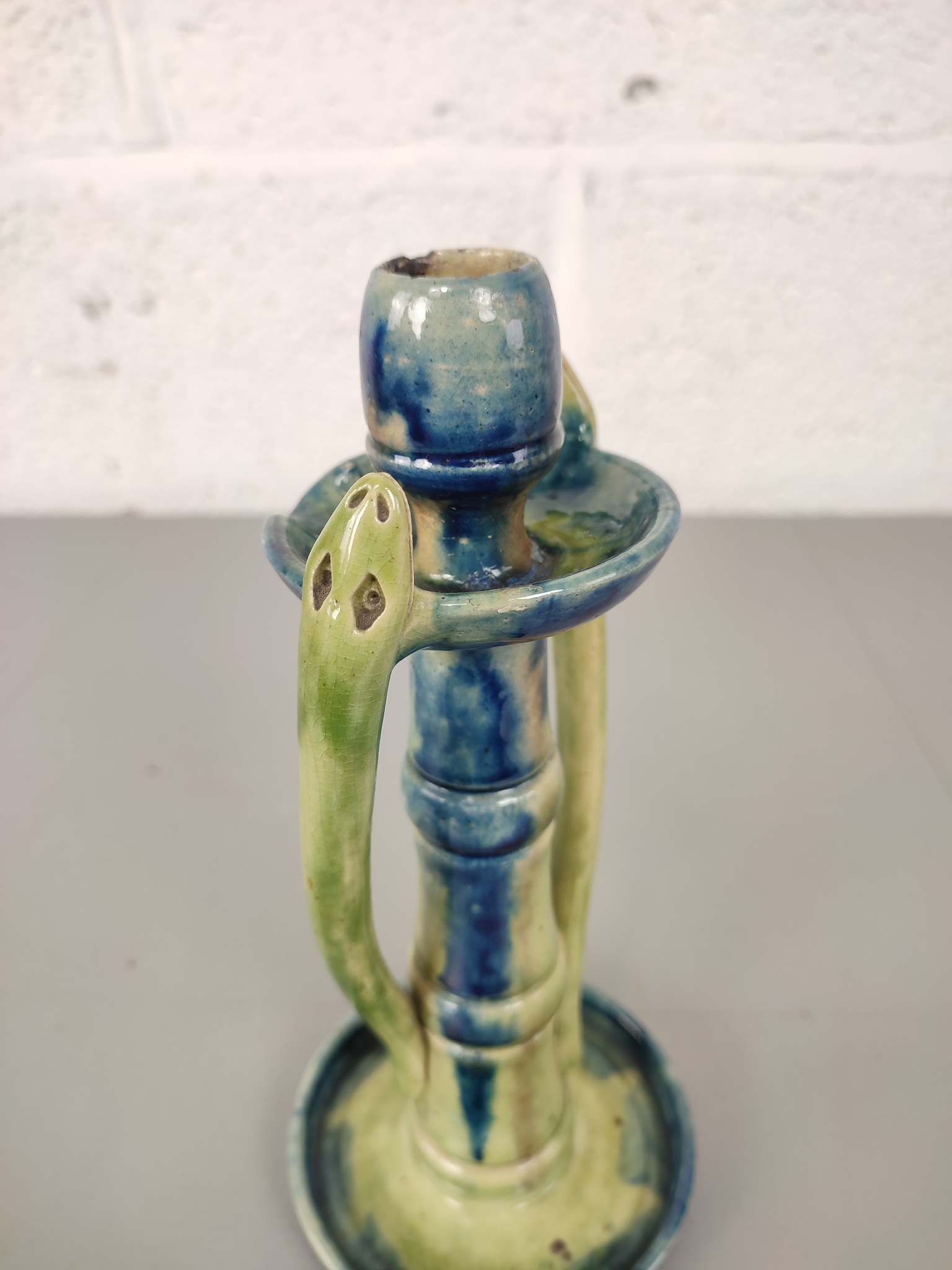 Kandelaar In Vlaams Aardewerk image 3