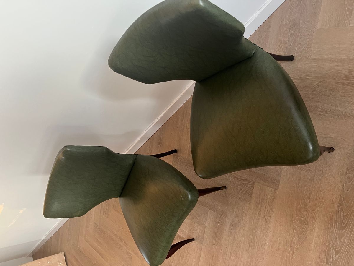 Set Vintage Slaapkamer Stoelen Italy ‘50 image 12