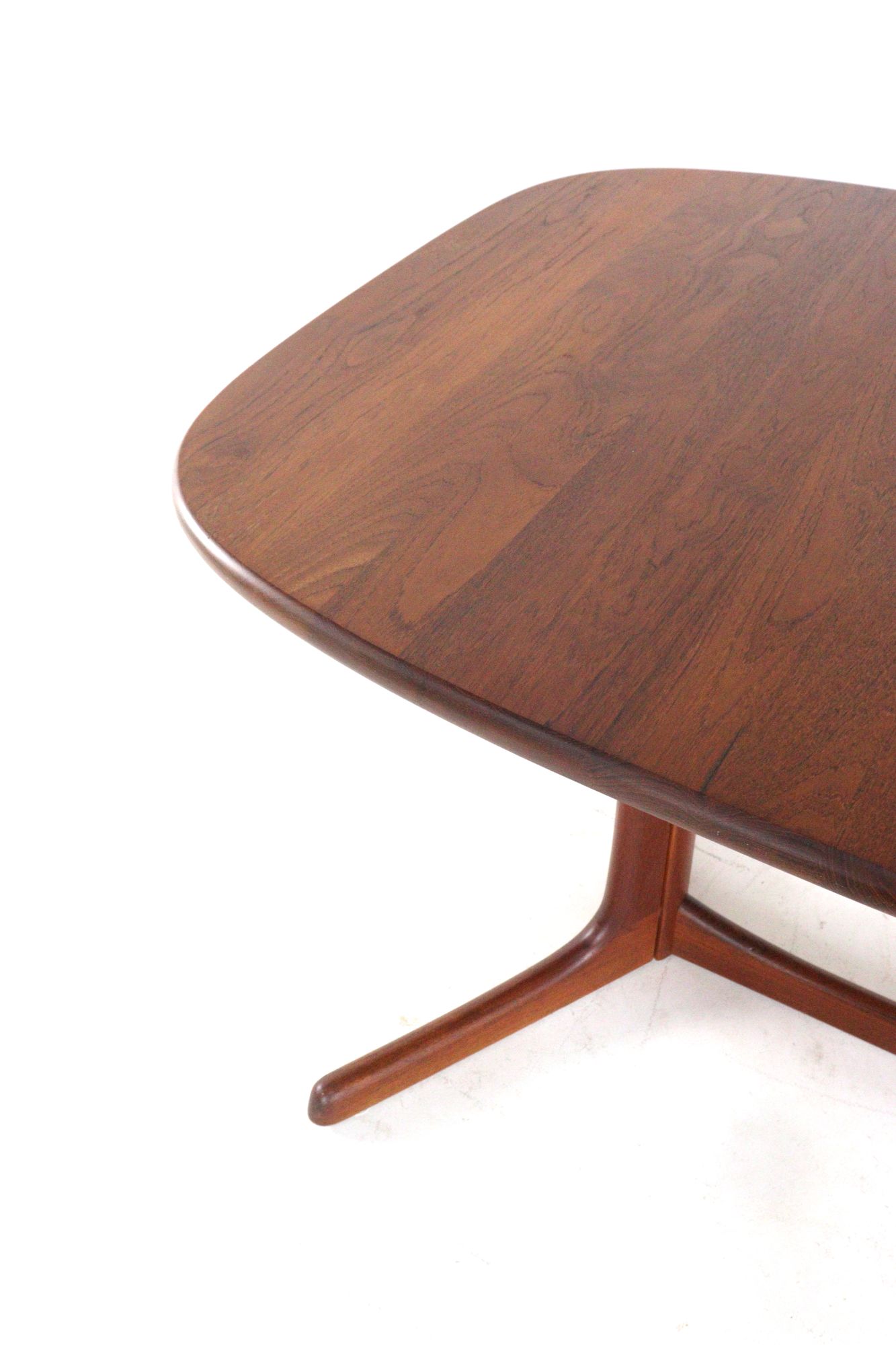 Ovalen 2x Verlengbare Eettafel Massief Teak Deens image 8
