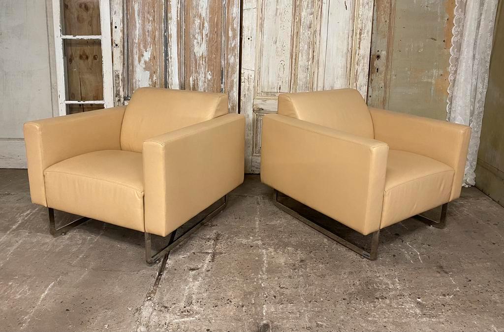 Mare Artifort Fauteuils (4x) - Design Klassiekers. Leder. image 7