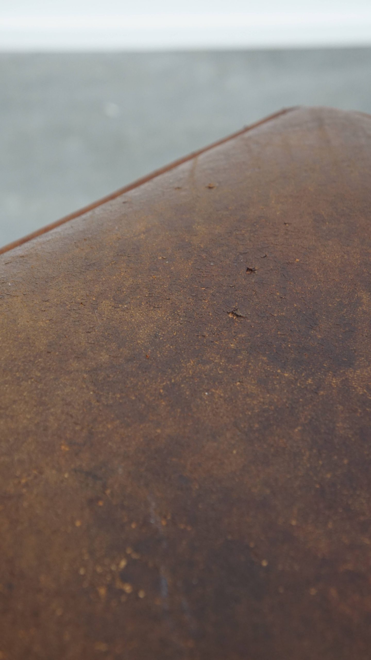 Hocker Gemaakt Van Schapenleer Met Een Houten Frame En Een Afwerking Met Siernagels image 11